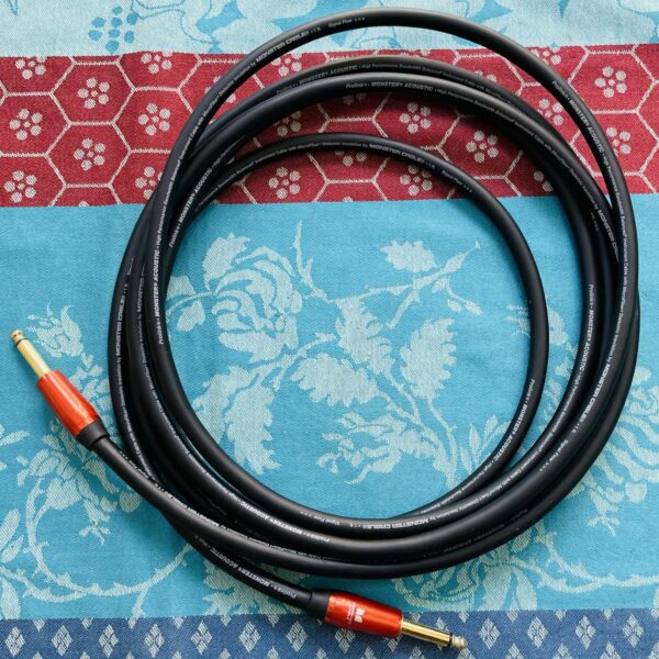 Câble jack Monster Cable orange 3M