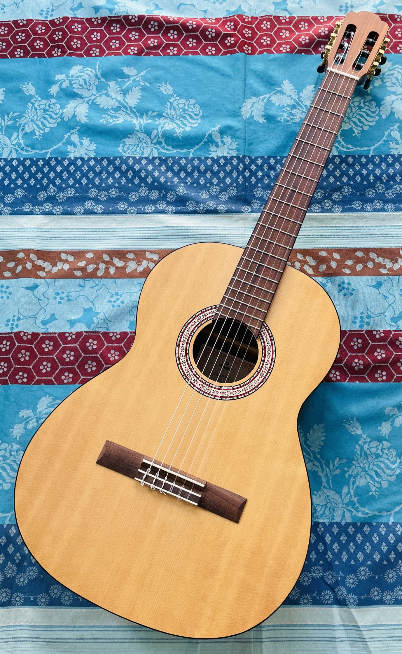Guitare classique Prodipe Primera 7-8 n°2019PHY0088, cordes neuves Savarez