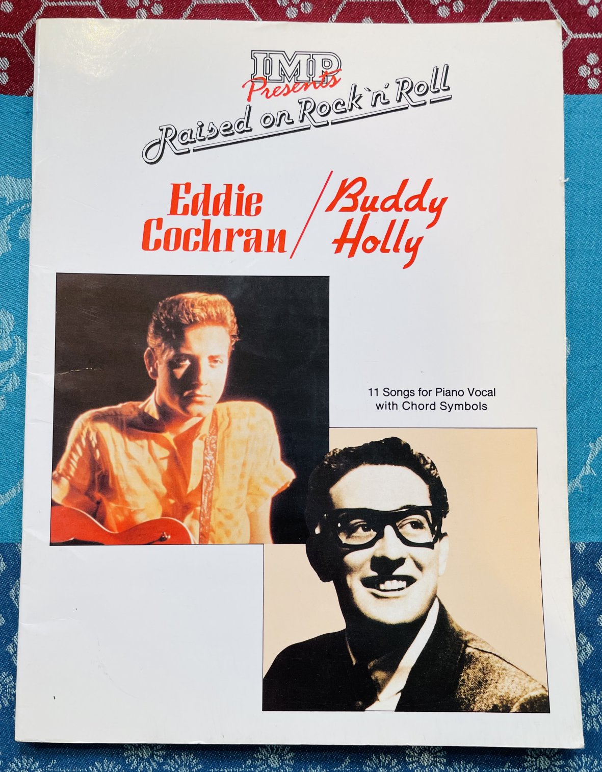 Livre Raised on Rock & Roll, Eddie Cochran / Buddy Holly, Edition IMP