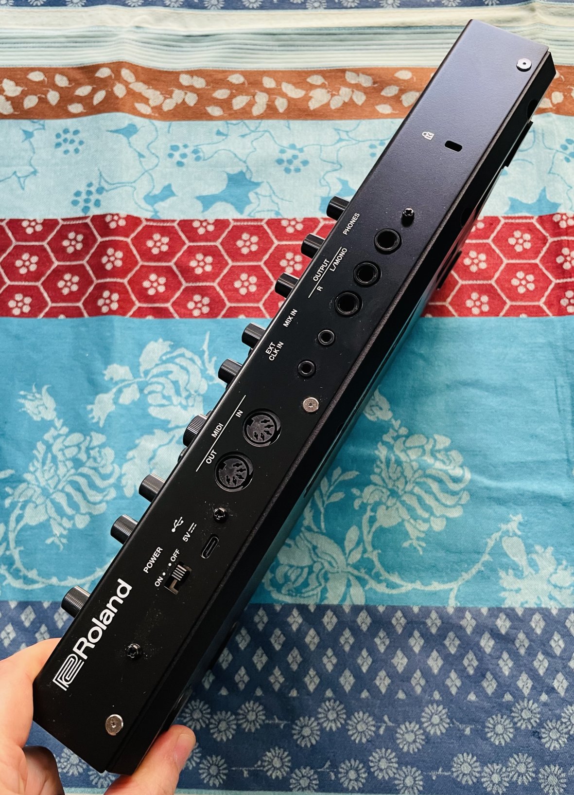 Synthé expandeur desktop Roland SH-4D n°Z7Q7092, boite d’origine – Image 2