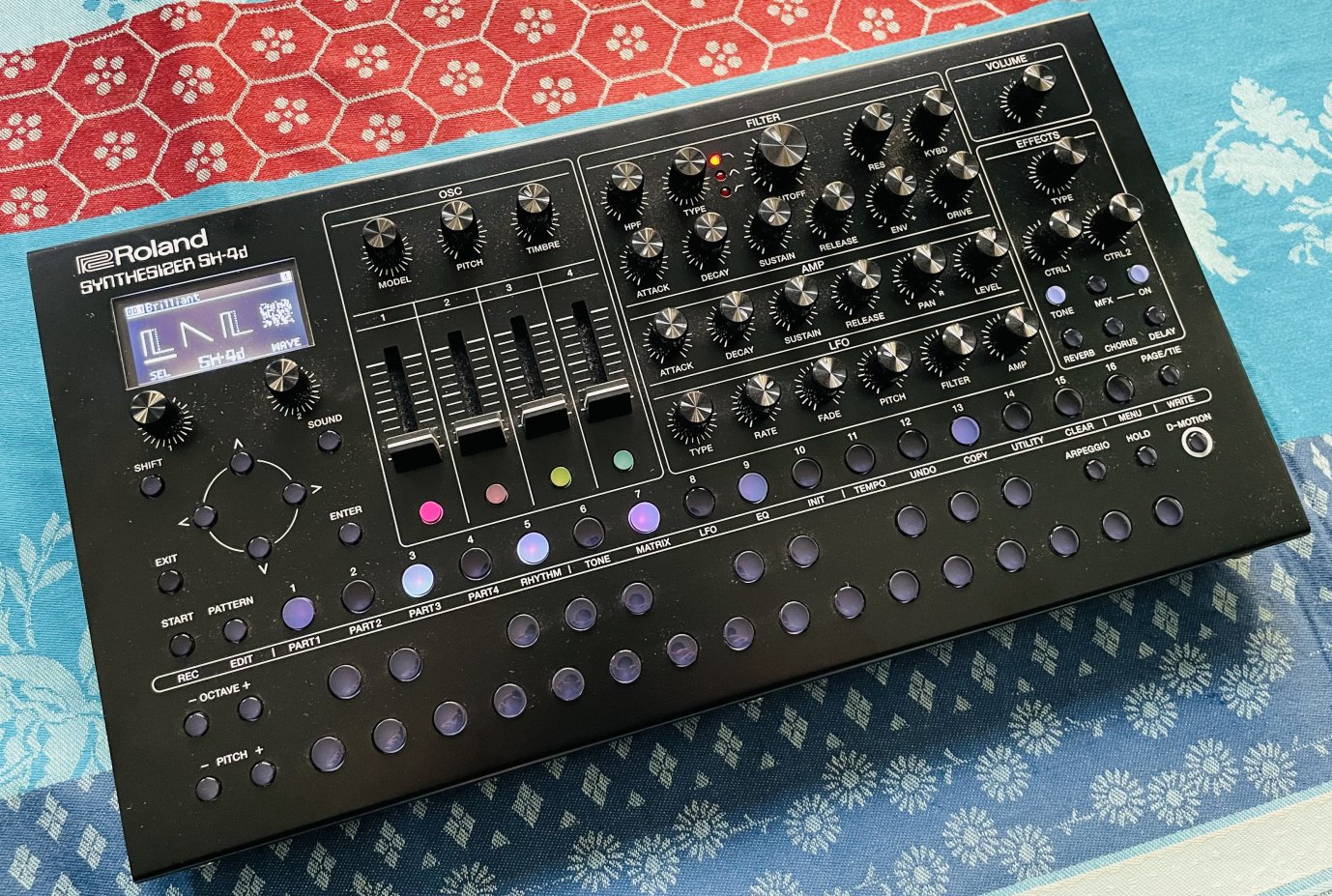 Synthé expandeur desktop Roland SH-4D n°Z7Q7092, boite d’origine – Image 6