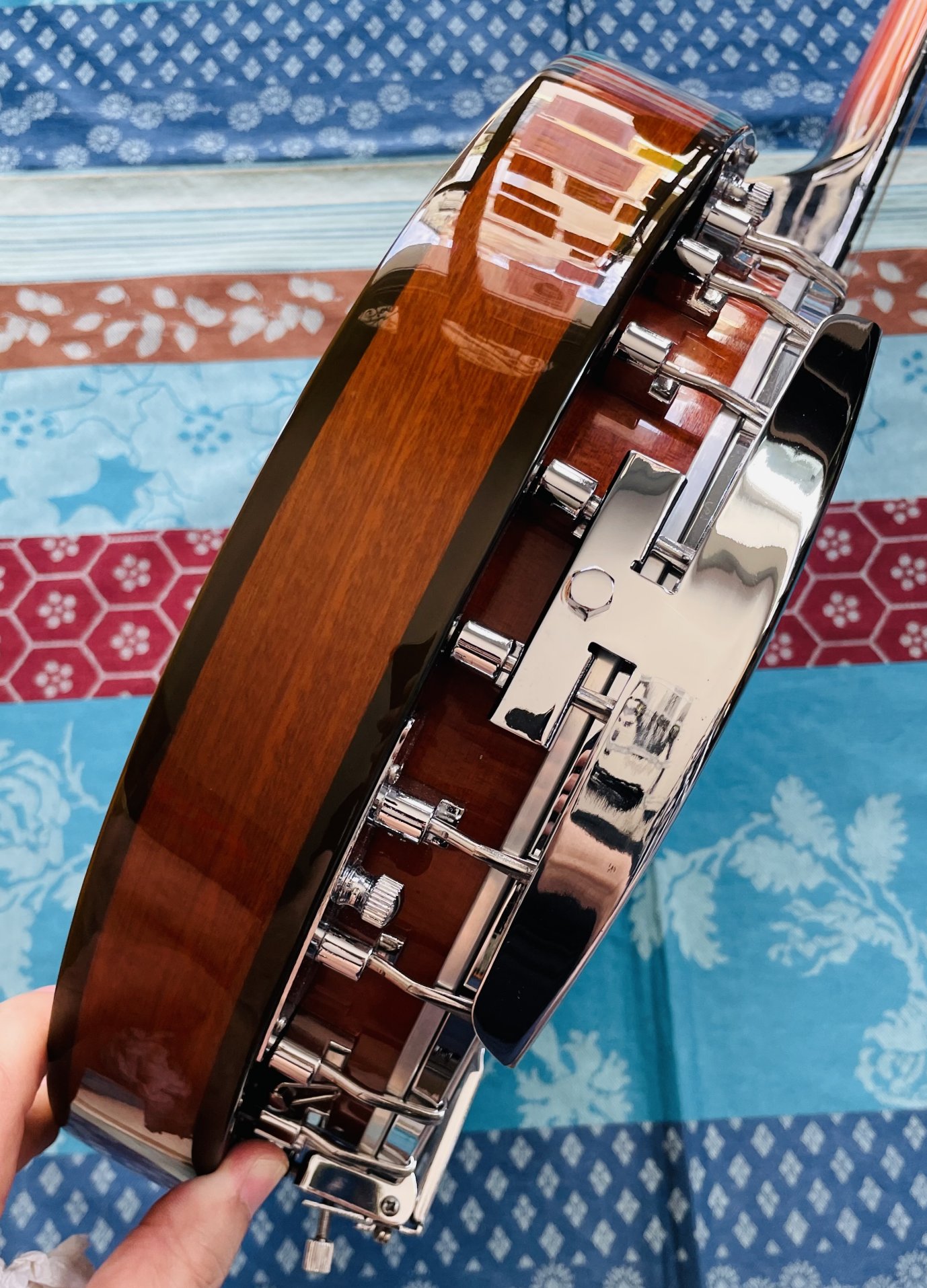 Banjo 5 cordes Stagg BJW24 western banjo, étui rigide – Image 3
