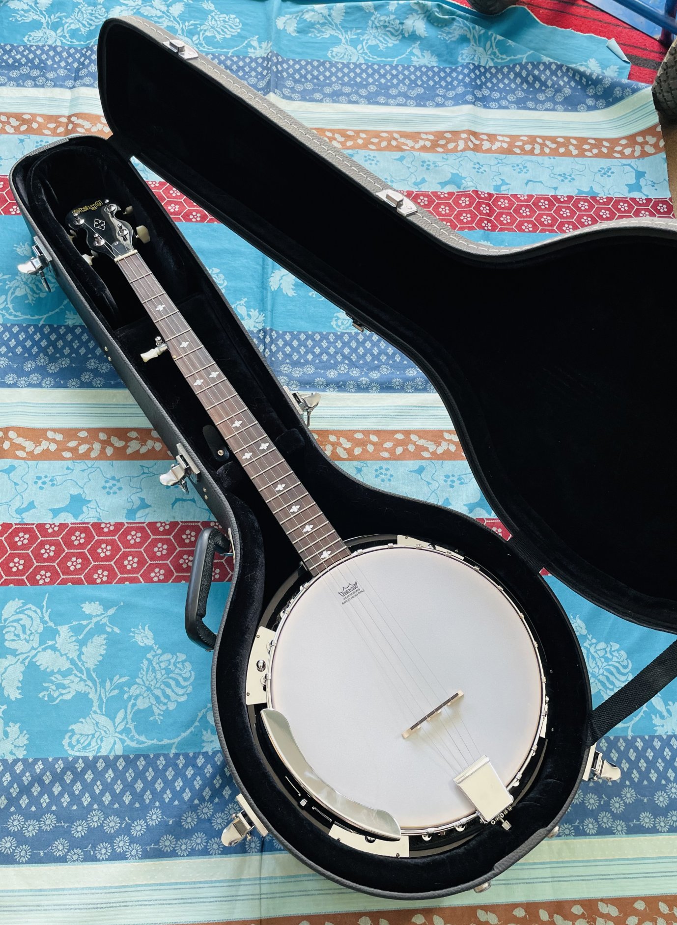 Banjo 5 cordes Stagg BJW24 western banjo, étui rigide – Image 9