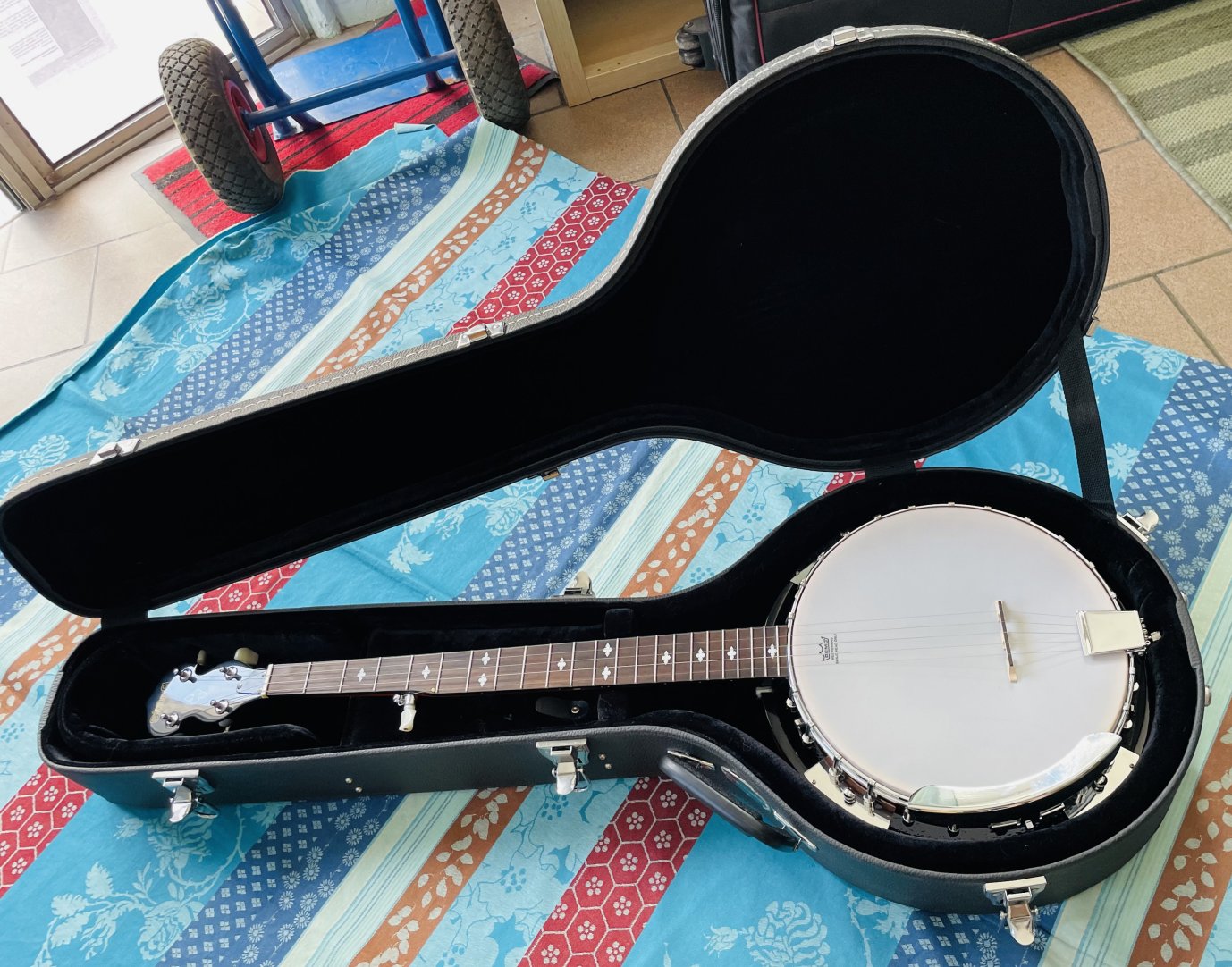 Banjo 5 cordes Stagg BJW24 western banjo, étui rigide – Image 10