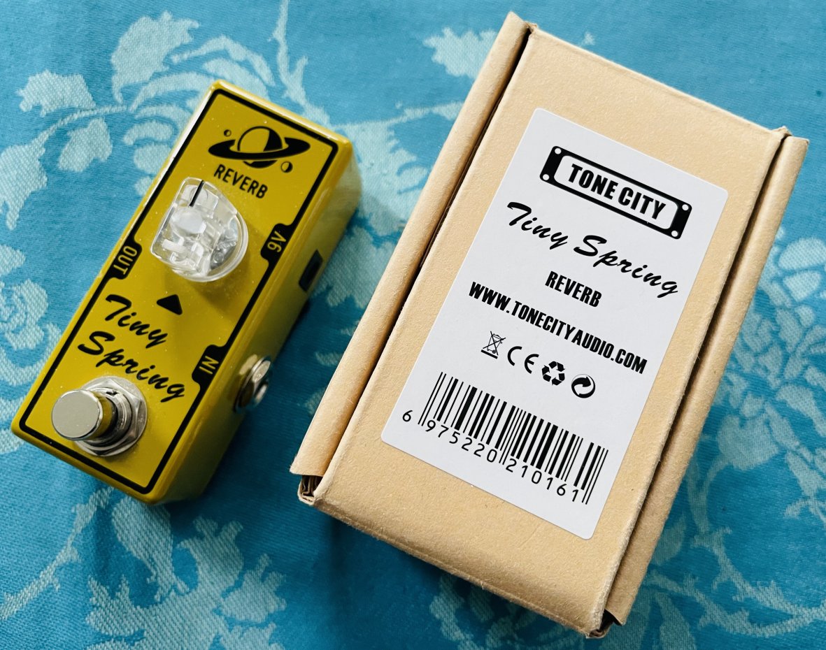 Pédale Tone City Reverb, boite d’origine – Image 6