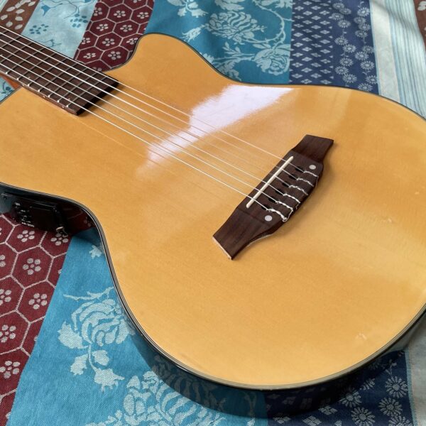 Alternative view of Guitare électro-classique Angel Lopez EC3000 natural nylon, cordes neuves posées