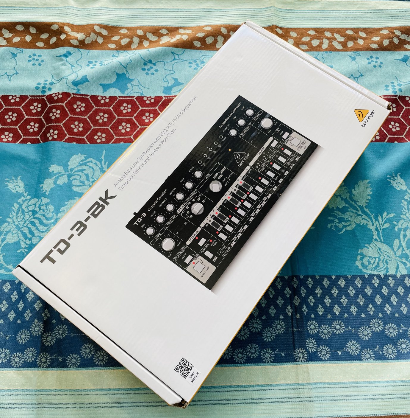 Bassline Behringer TD-3 n°525000608EEN, boite d’origine, alim – Image 3