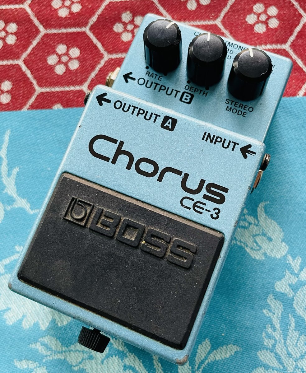 Pédale chorus Boss CE-3 n°933K36