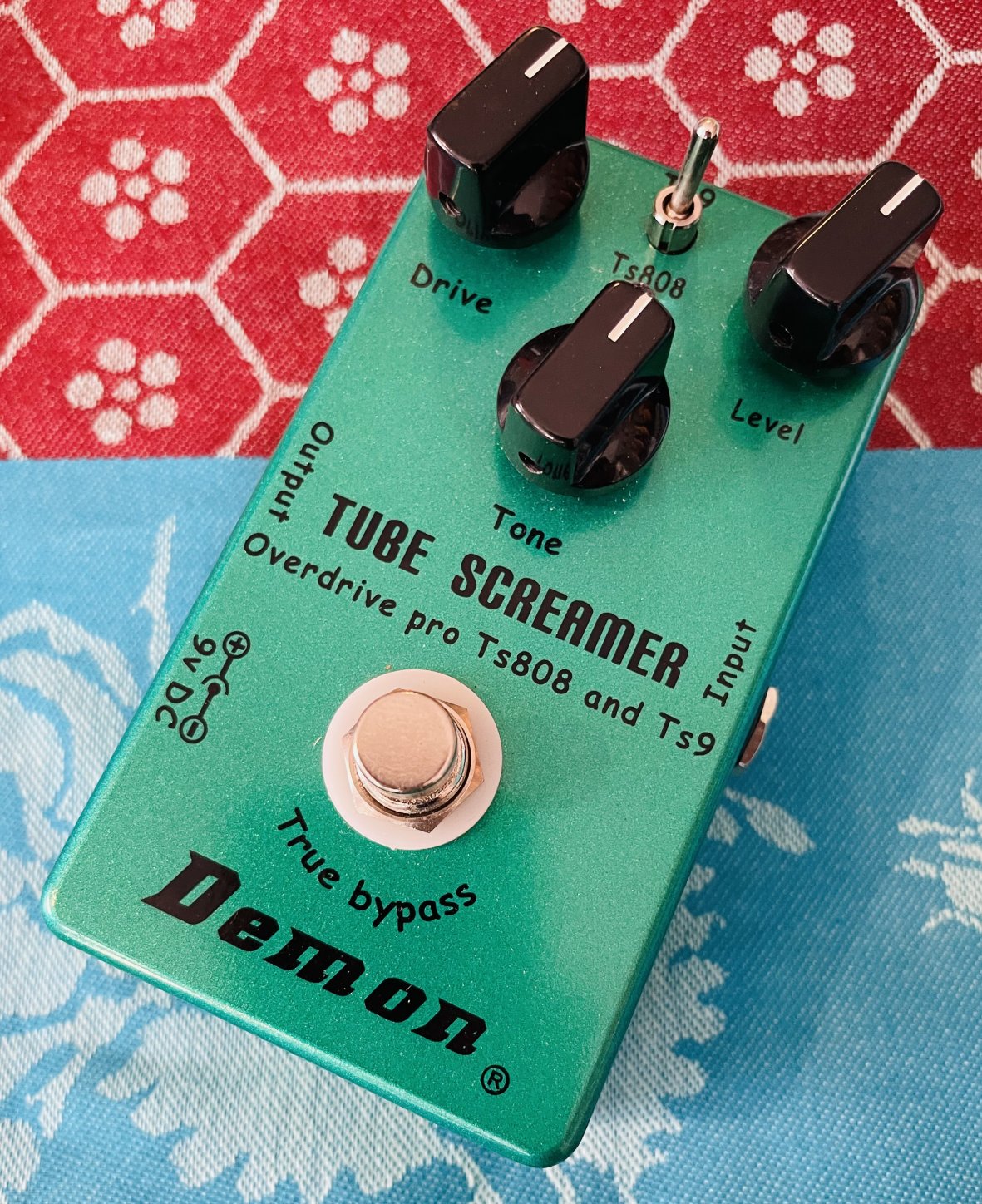 Pédale overdrive Demon Tube Screamer TS808 TS9