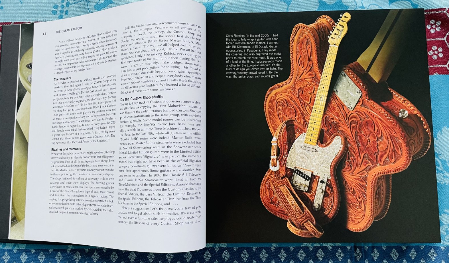 Livre The Dream Factory : Fender Custom Shop, Tom Wheeler, Hal Leonard – Image 2