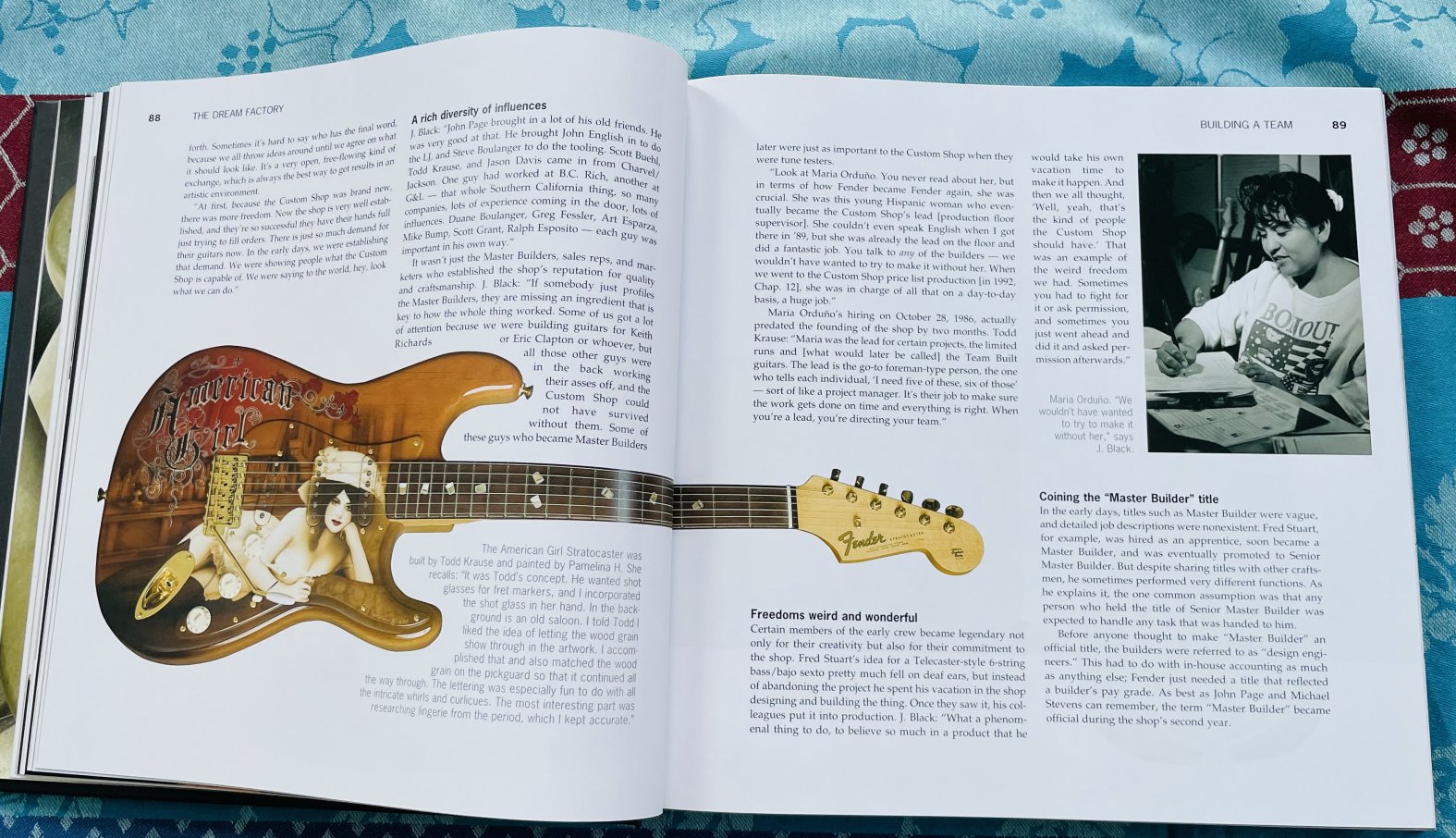 Livre The Dream Factory : Fender Custom Shop, Tom Wheeler, Hal Leonard – Image 5