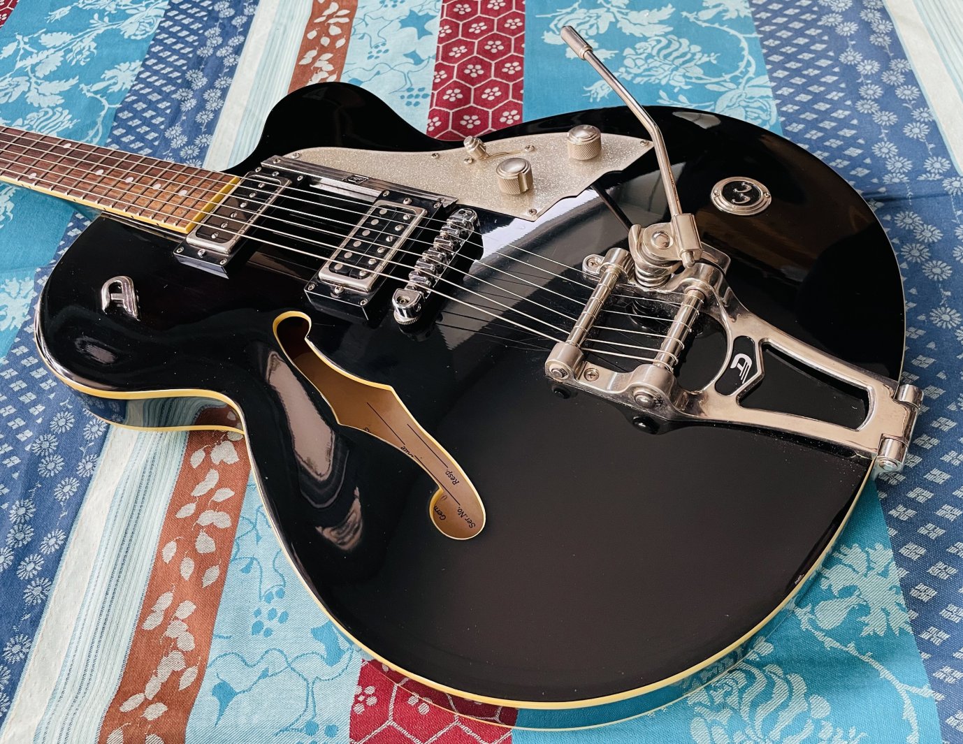 Guitare électrique hollow body Duesenberg Carl Carlton n°042241 (2004, Germany), étui d’origine – Image 2