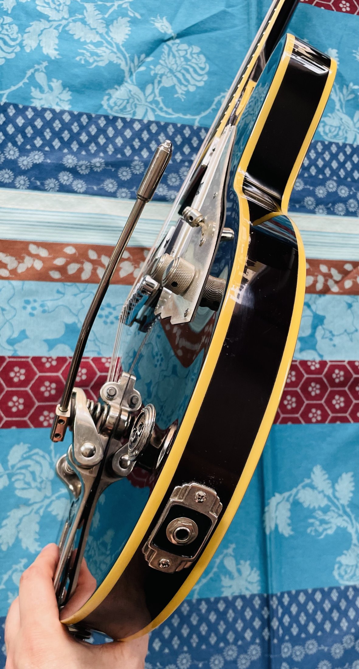 Guitare électrique hollow body Duesenberg Carl Carlton n°042241 (2004, Germany), étui d’origine – Image 6