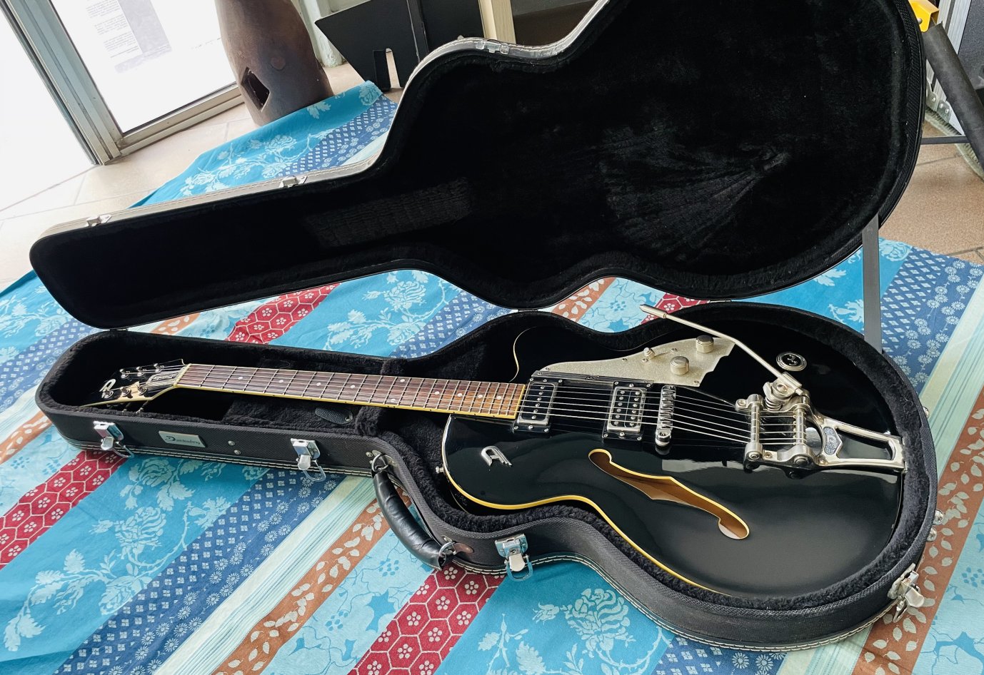 Guitare électrique hollow body Duesenberg Carl Carlton n°042241 (2004, Germany), étui d’origine – Image 16