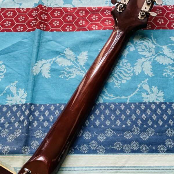 Rare guitare acoustique dreadnought Epiphone FT145 Texan n°141265 (1976/1979, Japan), révision luthier Manteau (facture 22.07.26) – Image 10