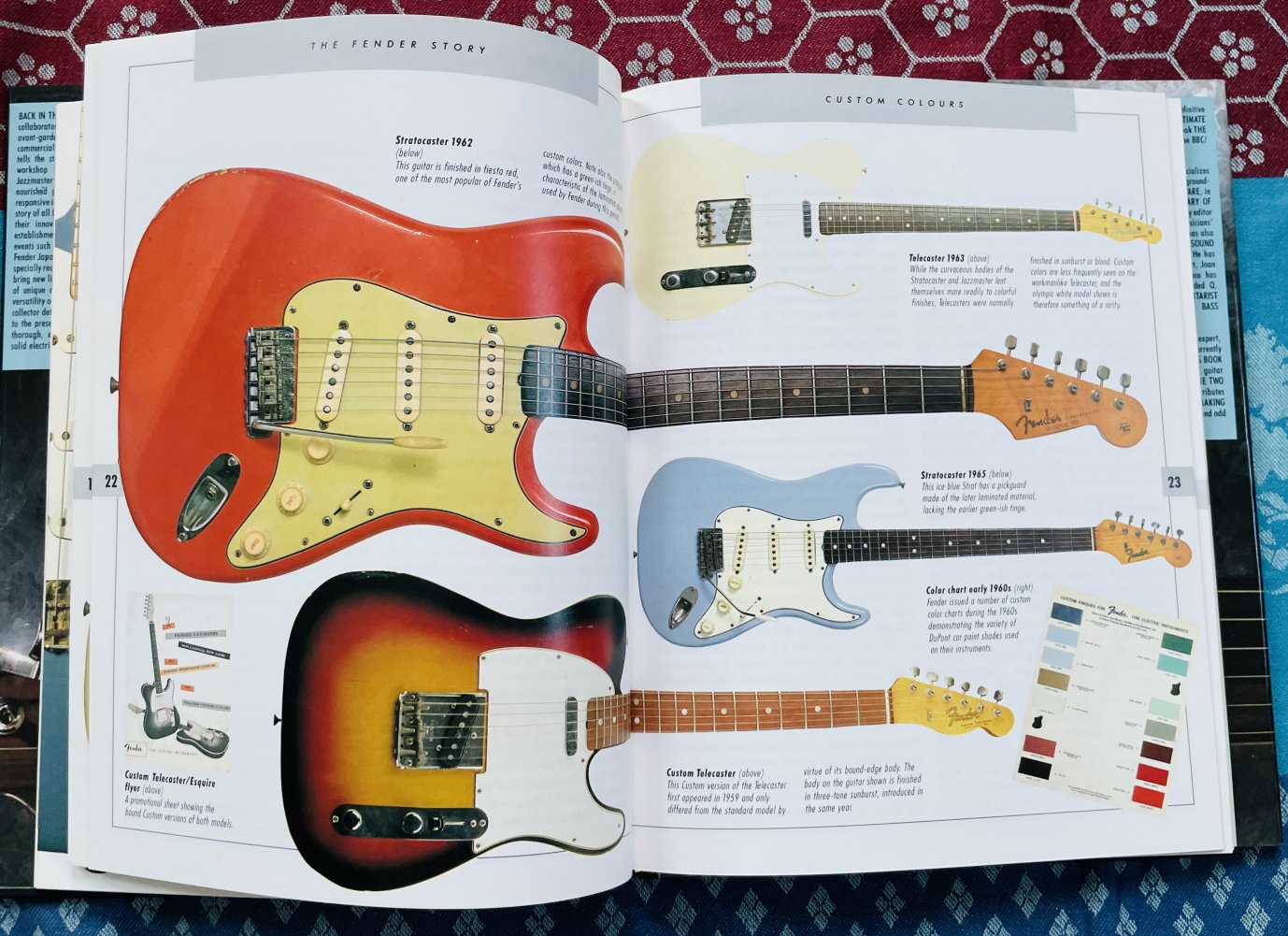 Rare livre en Anglais Fender Book, a complete history of Fender electric guitars, Tony Bacon and Paul Day, GPI Books – Image 4