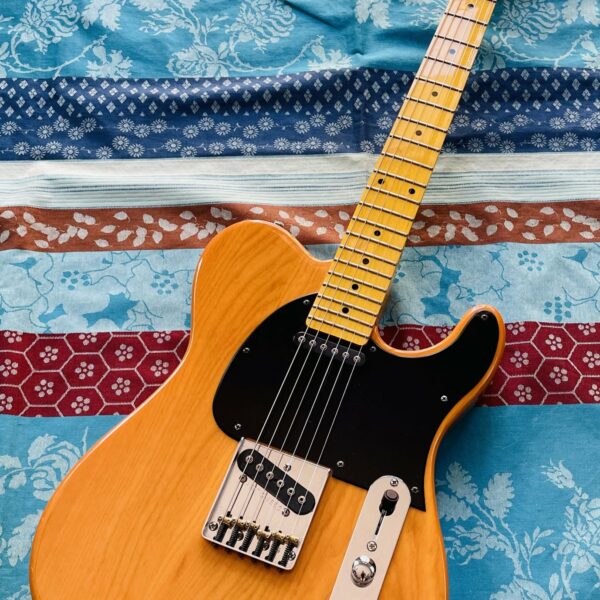 Guitare électrique G&L Telecaster Asat Classic butterscotch blonde n°141108617, Tribute Series (Indonésia)
