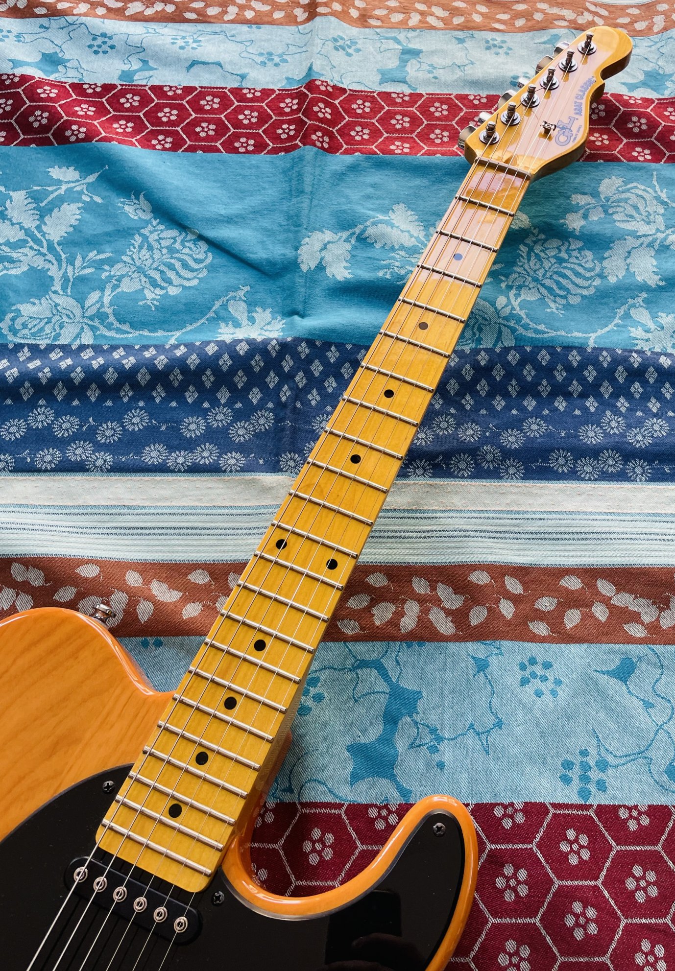 Guitare électrique G&L Telecaster Asat Classic butterscotch blonde n°141108617, Tribute Series (Indonésia) – Image 3