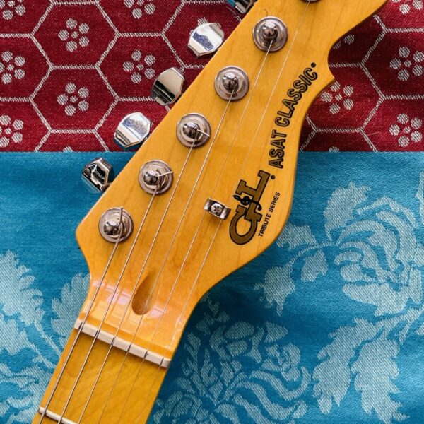Guitare électrique G&L Telecaster Asat Classic butterscotch blonde n°141108617, Tribute Series (Indonésia) – Image 4