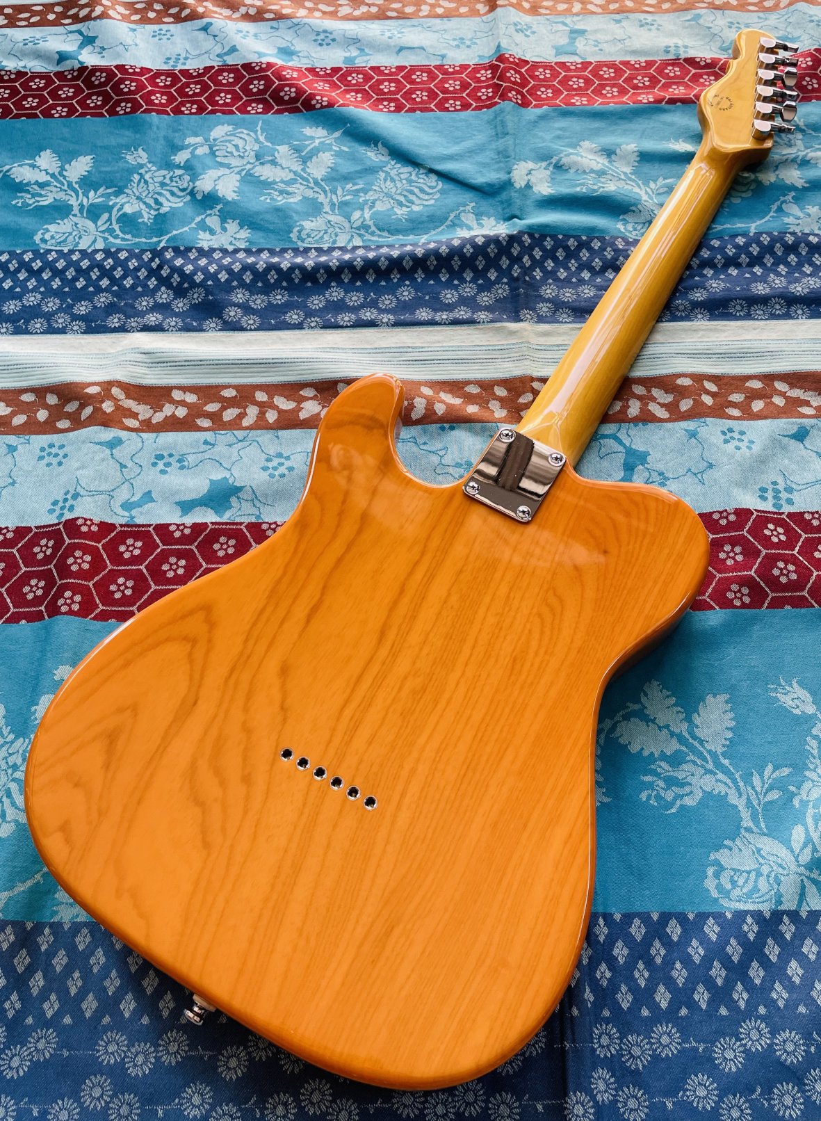 Guitare électrique G&L Telecaster Asat Classic butterscotch blonde n°141108617, Tribute Series (Indonésia) – Image 7