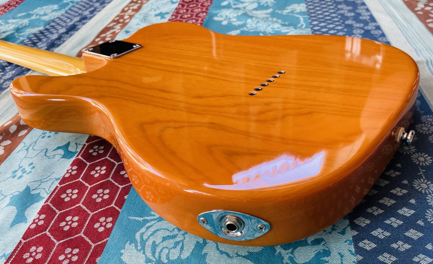 Guitare électrique G&L Telecaster Asat Classic butterscotch blonde n°141108617, Tribute Series (Indonésia) – Image 8