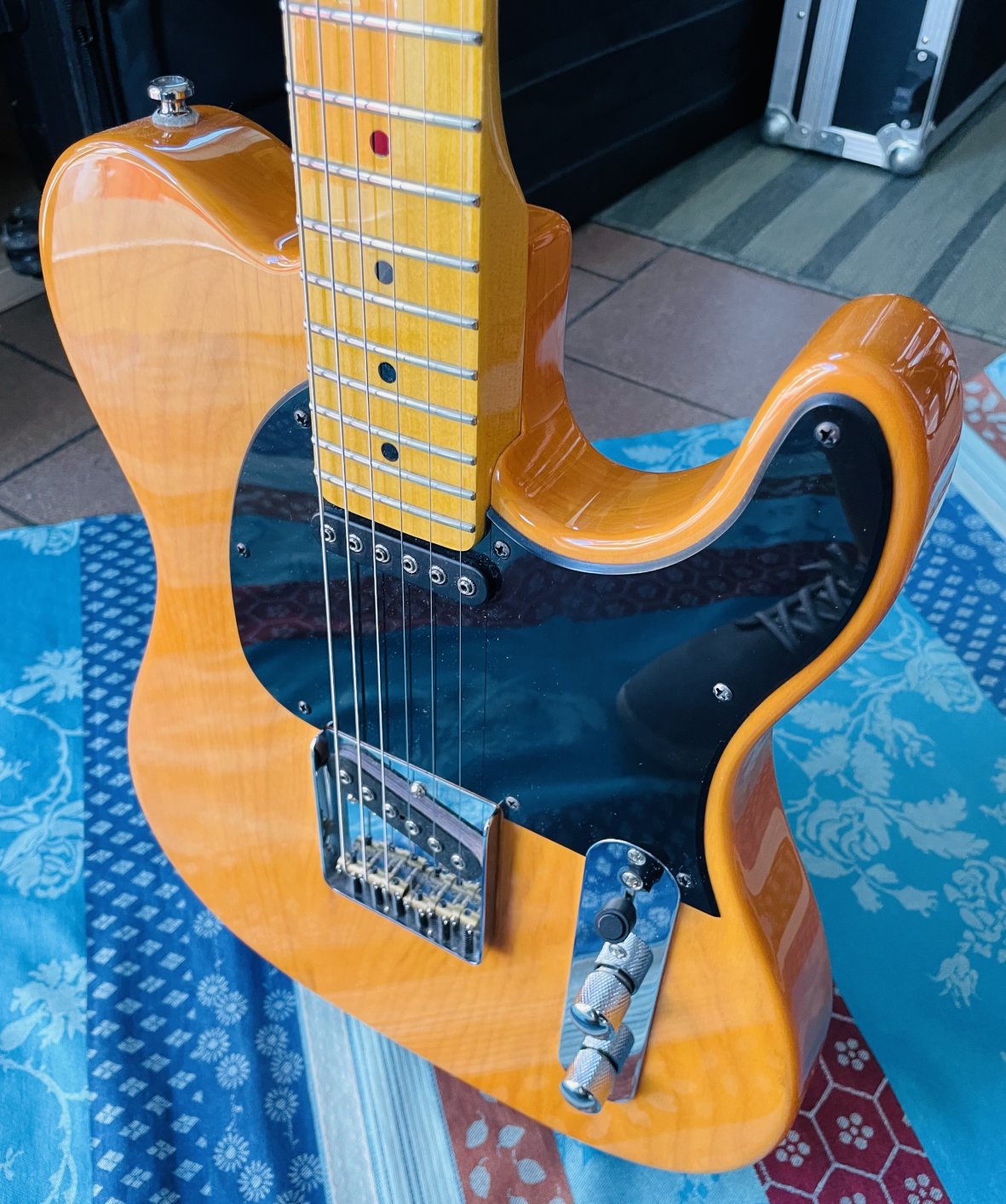 Guitare électrique G&L Telecaster Asat Classic butterscotch blonde n°141108617, Tribute Series (Indonésia) – Image 11