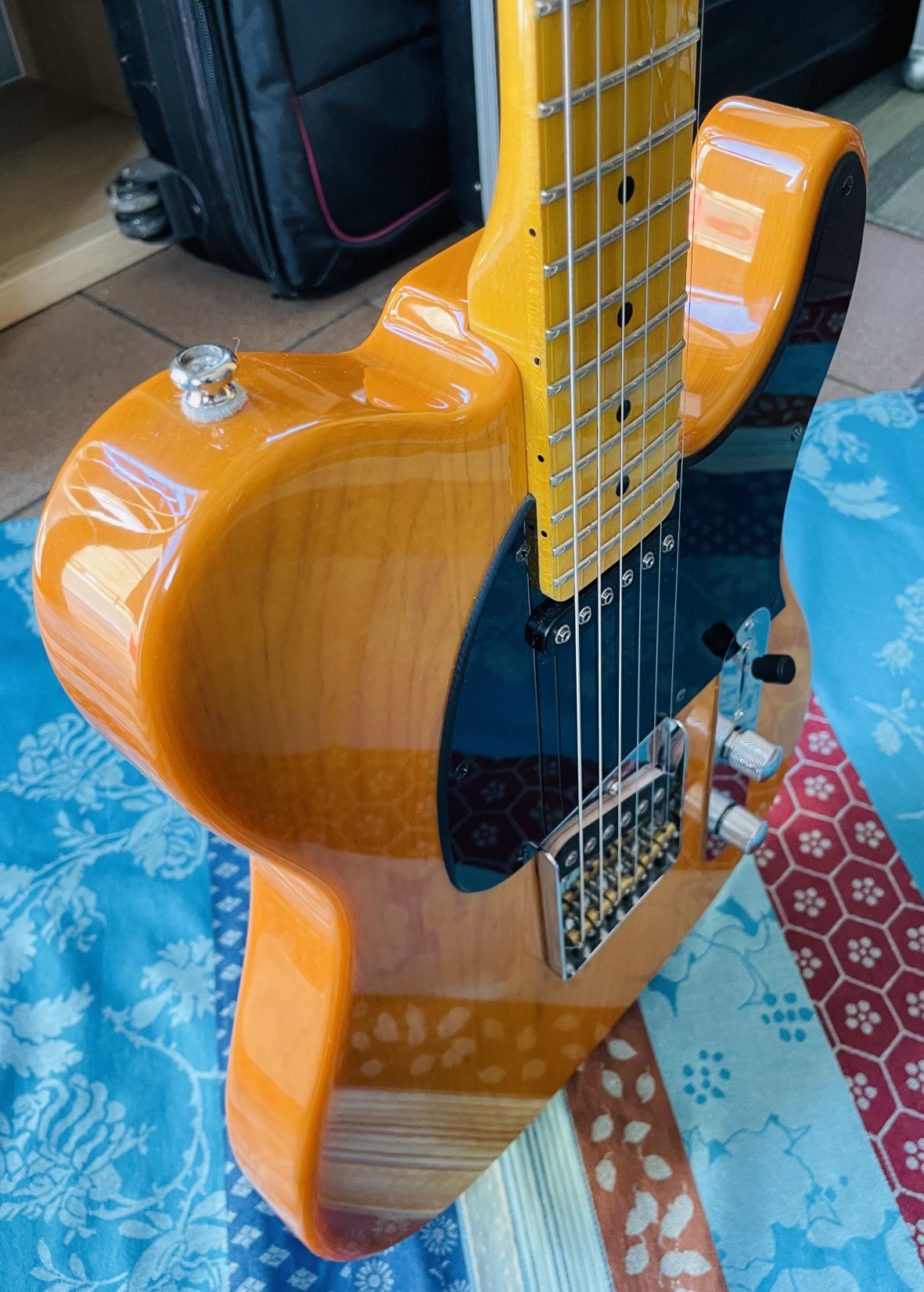 Guitare électrique G&L Telecaster Asat Classic butterscotch blonde n°141108617, Tribute Series (Indonésia) – Image 12