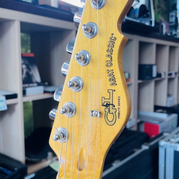 Guitare électrique G&L Telecaster Asat Classic butterscotch blonde n°141108617, Tribute Series (Indonésia) – Image 13