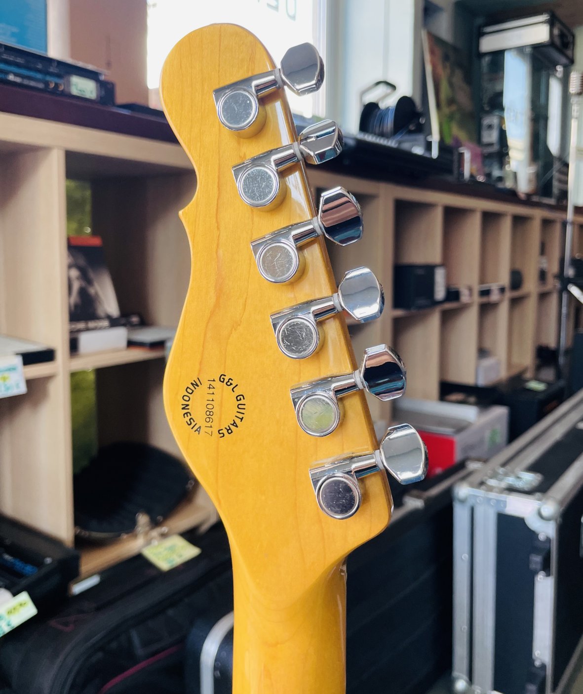 Guitare électrique G&L Telecaster Asat Classic butterscotch blonde n°141108617, Tribute Series (Indonésia) – Image 14