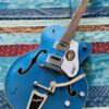 Guitare électrique Gretsch Electromatic G5420T Azure Metallic n°KS16123052 (Korea), housse Stagg
