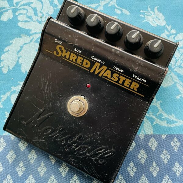 Pédale distortion Marshall Shred Master n°515026, pile 9V