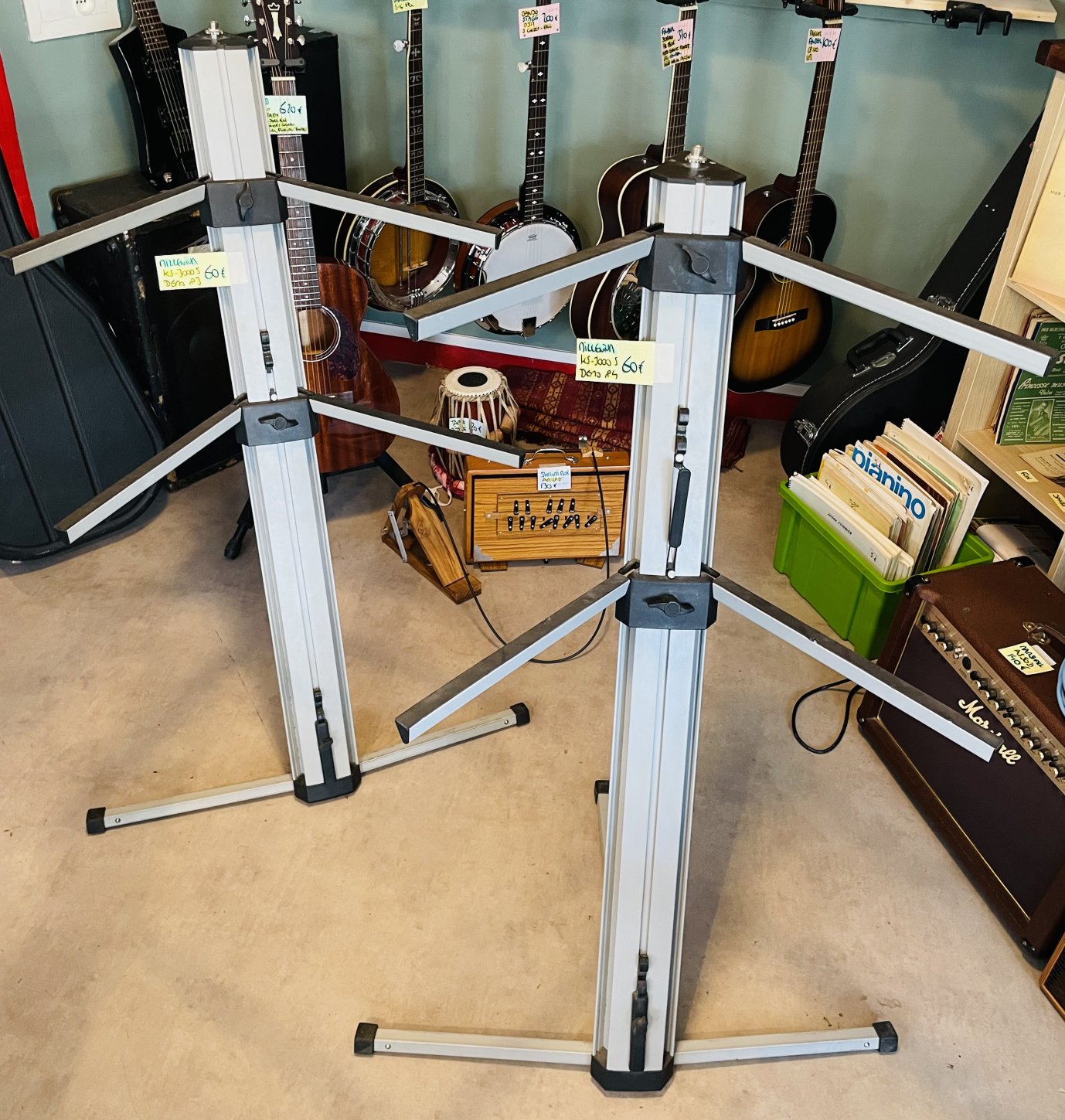 4 supports claviers Millenium KS-3000 S (matériel de démonstration du magasin Au Son Vert) – Image 6