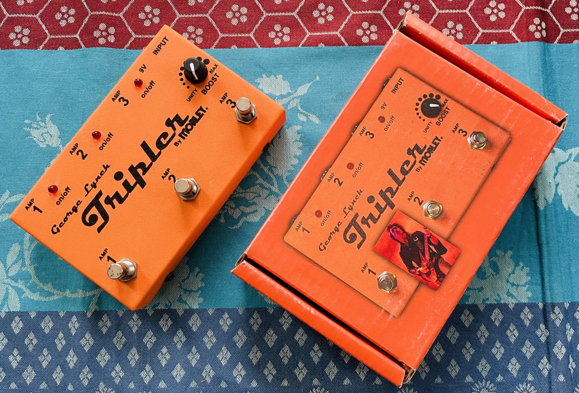 Pédale routeur d’ampli Morley Tripler signature George Lynch n°178213 (2019, USA), boite d’origine – Image 5