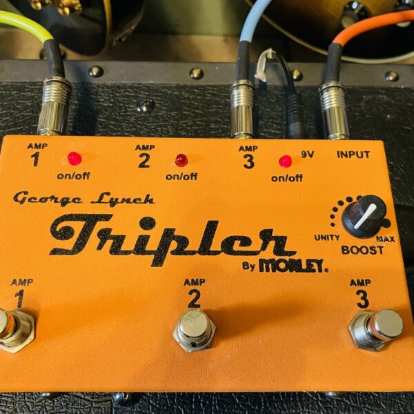 Pédale routeur d’ampli Morley Tripler signature George Lynch n°178213 (2019, USA), boite d’origine – Image 6