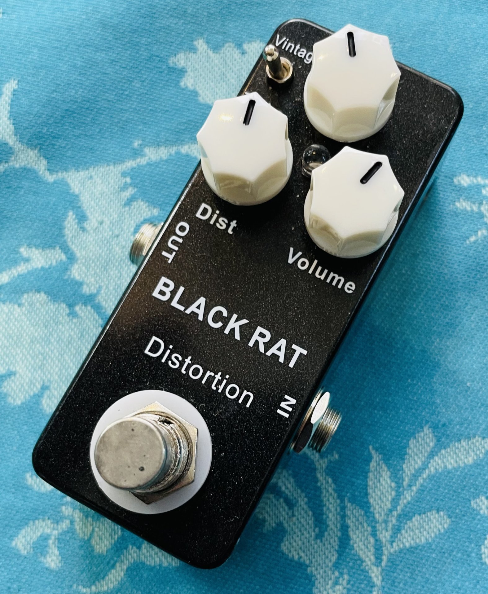Pédale distortion Mosky Black Rat