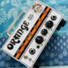 Mini tête d’ampli lampe Orange Micro Terror n°421530215, alim, câble HP blanc
