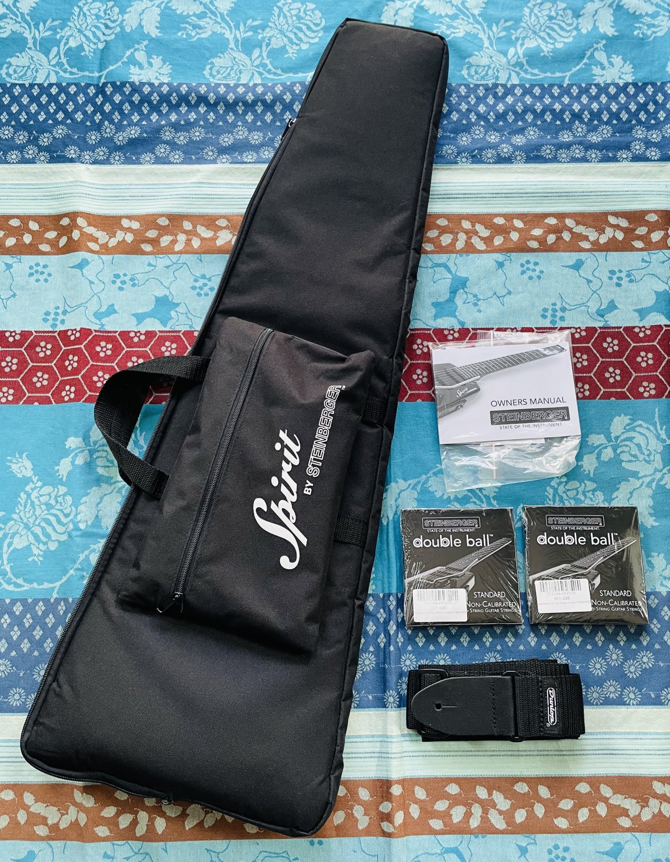 Guitare électrique Steinberger Spirit Gt-Pro deluxe HR red n°22062353112, housse d’origine, sangle Dunlop, 2 jeux cordes – Image 8
