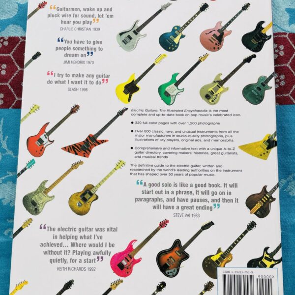 Alternative view of Livre en Anglais Electric Guitar The Illustrated Encyclopédia, Thunder Bay Press