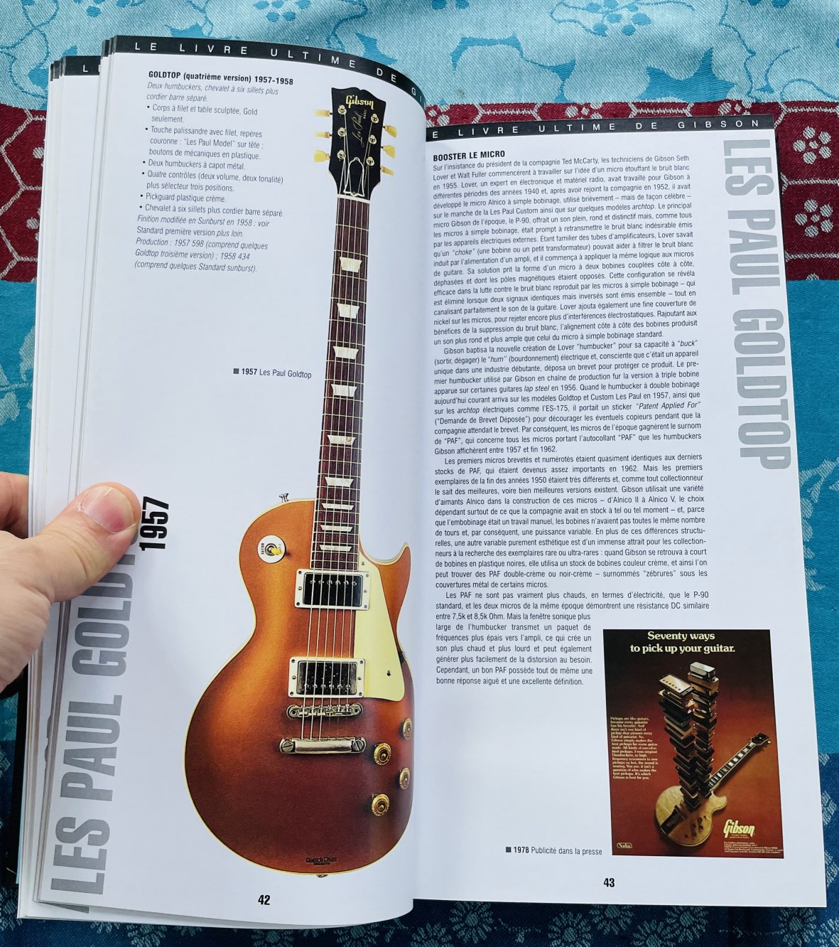 Le livre Ultime de Gibson, Paul Day & Walter Carter, avec CD, éditions Art Images – Image 2