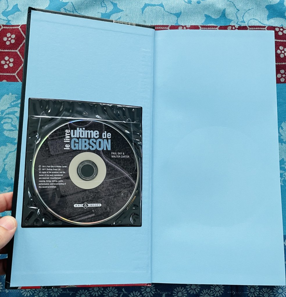 Le livre Ultime de Gibson, Paul Day & Walter Carter, avec CD, éditions Art Images – Image 4