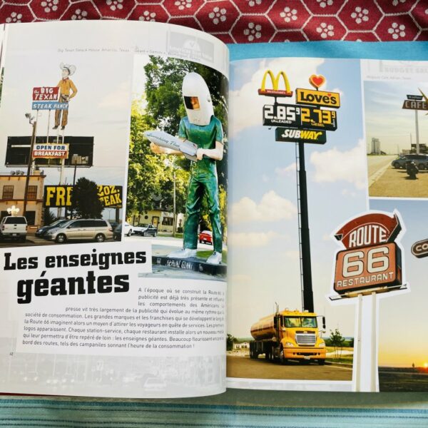 Alternative view of Livre Eternelle Route 66 au cœur de l’amérique, Timée-Editions