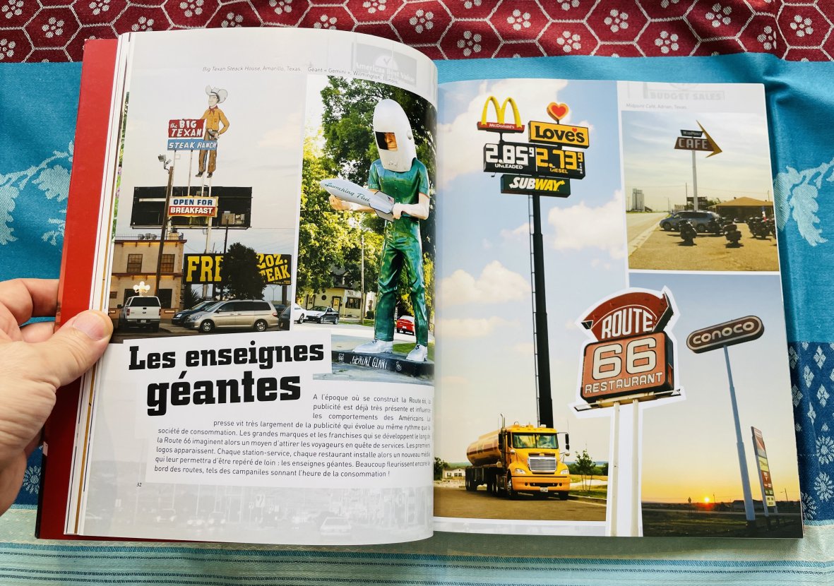 Livre Eternelle Route 66 au cœur de l’amérique, Timée-Editions – Image 2