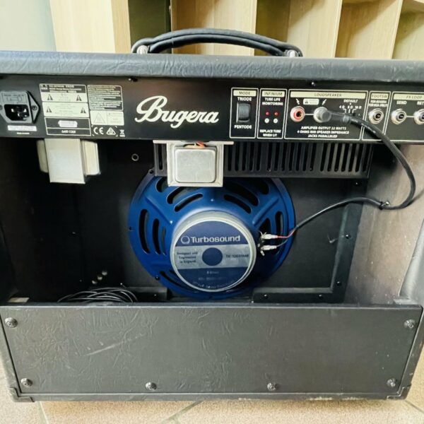 Ampli guitare lampe Bugera Vintage 22 Infinium, alim, foot – Image 4