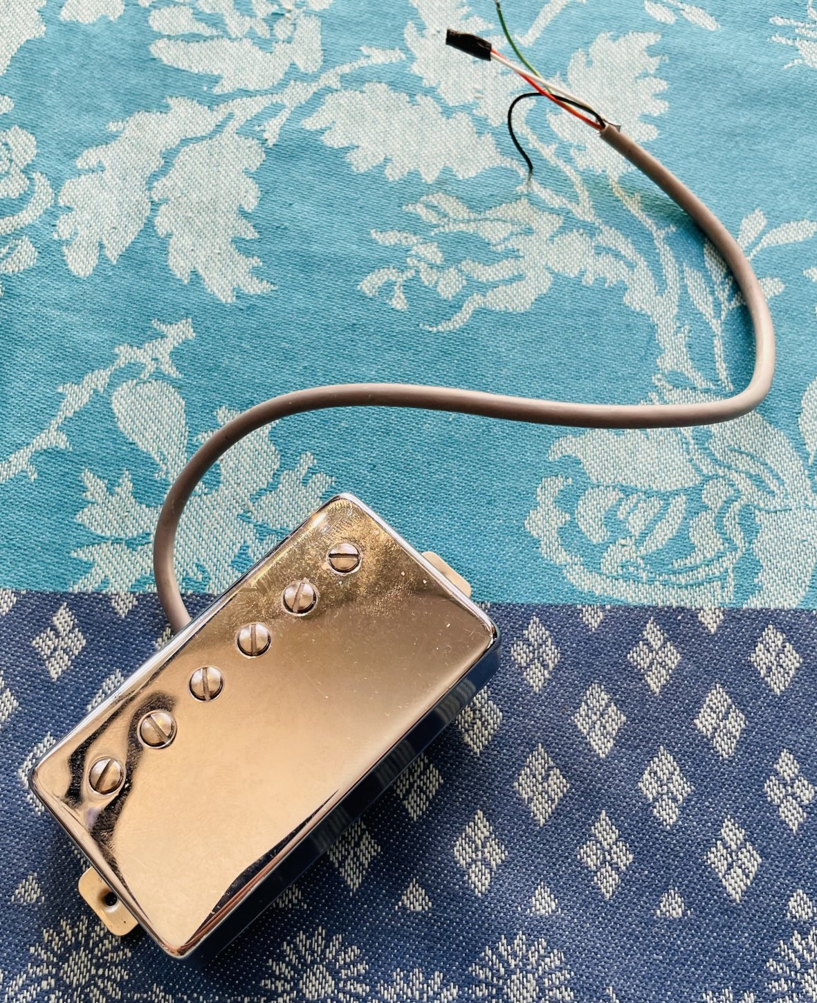 Micro manche guitare humbucker Custom 77 vintage alnico needles & pins standard (France)