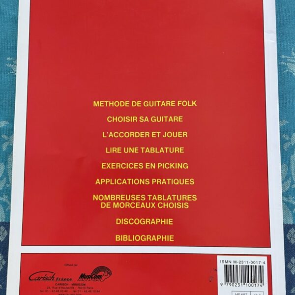 Alternative view of Livre La Méthode de guitare à Dadi, Music Express, Musicom