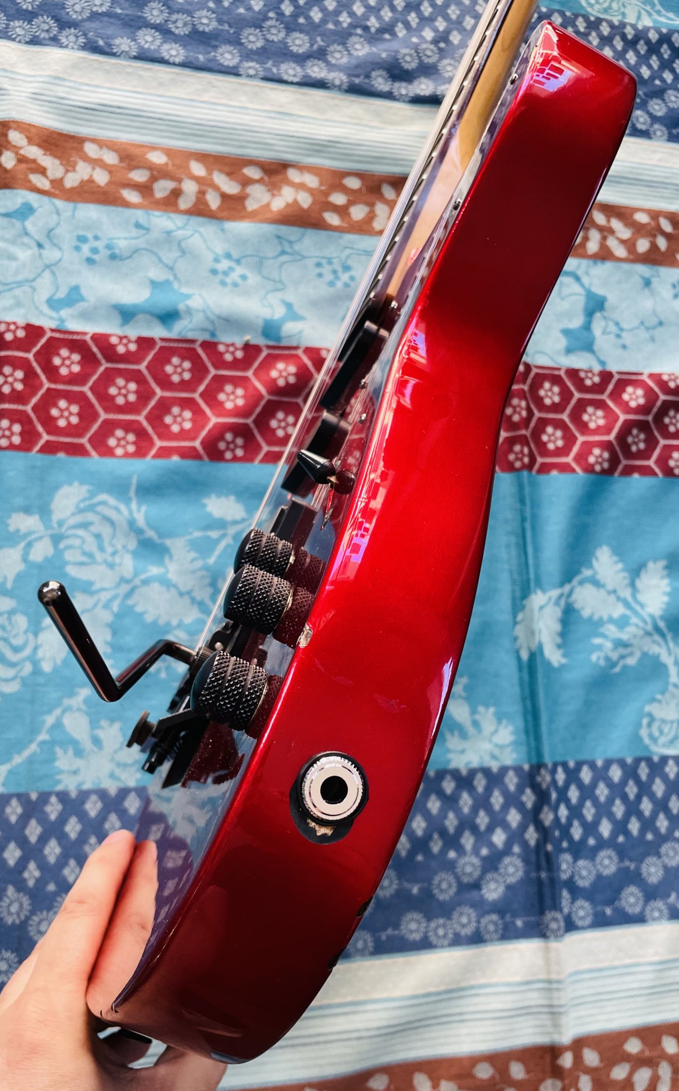 Guitare électrique Kramer 610 n°SF4049 (1988, Korea / Neptune USA), vibrato, étui, révision Luthier Thébé (01.08.26) – Image 5