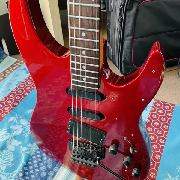 Guitare électrique Kramer 610 n°SF4049 (1988, Korea / Neptune USA), vibrato, étui, révision Luthier Thébé (01.08.26) – Image 11