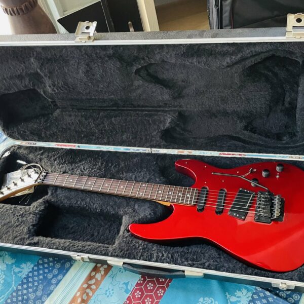 Guitare électrique Kramer 610 n°SF4049 (1988, Korea / Neptune USA), vibrato, étui, révision Luthier Thébé (01.08.26) – Image 13