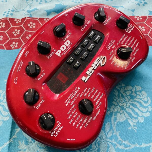 Multieffets guitare Line Pod V2.0 n°PD22P5428004745, alim d’origine
