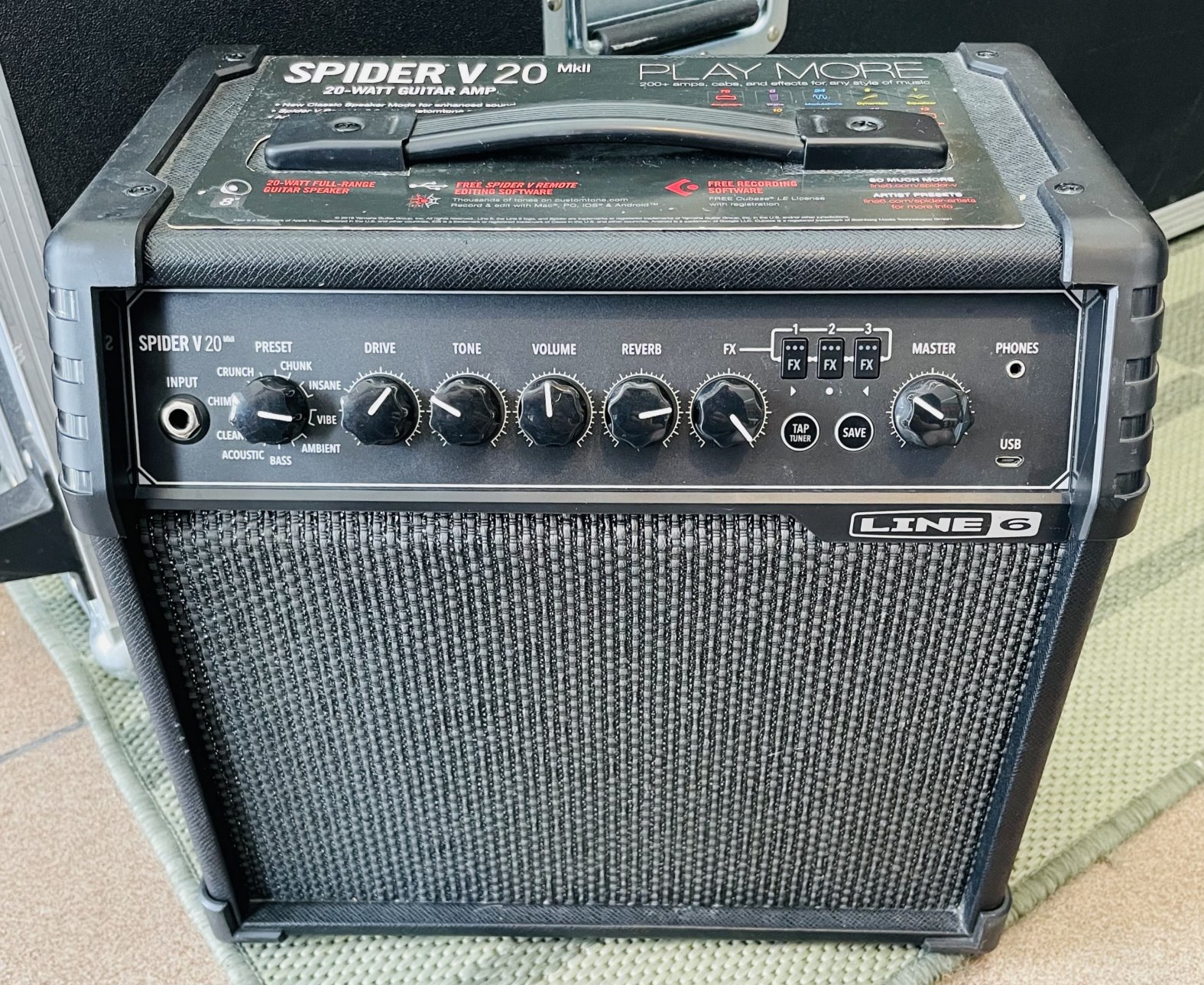 Ampli guitare électrique Line 6 Spider V20 MKII n°PN56LL735343